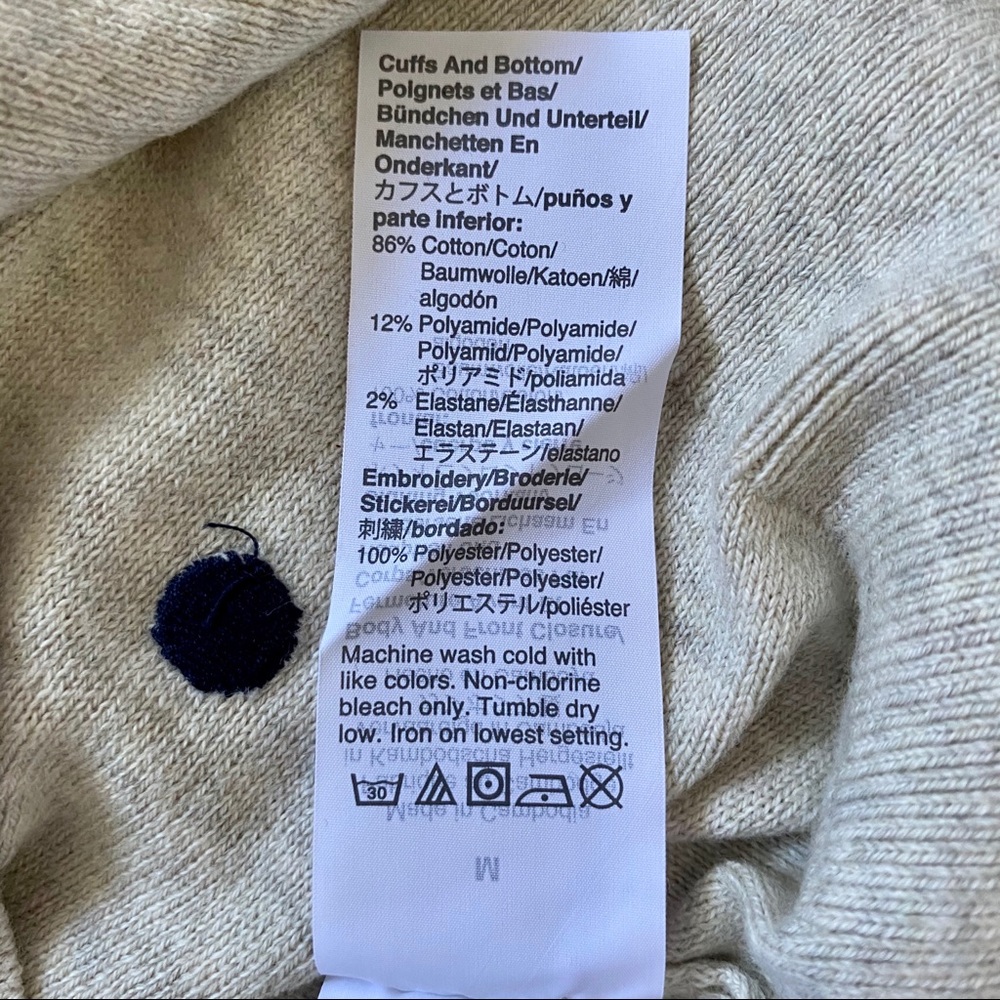 NWOT J. Crew dotted cotton cardigan - Picture 8 of 9